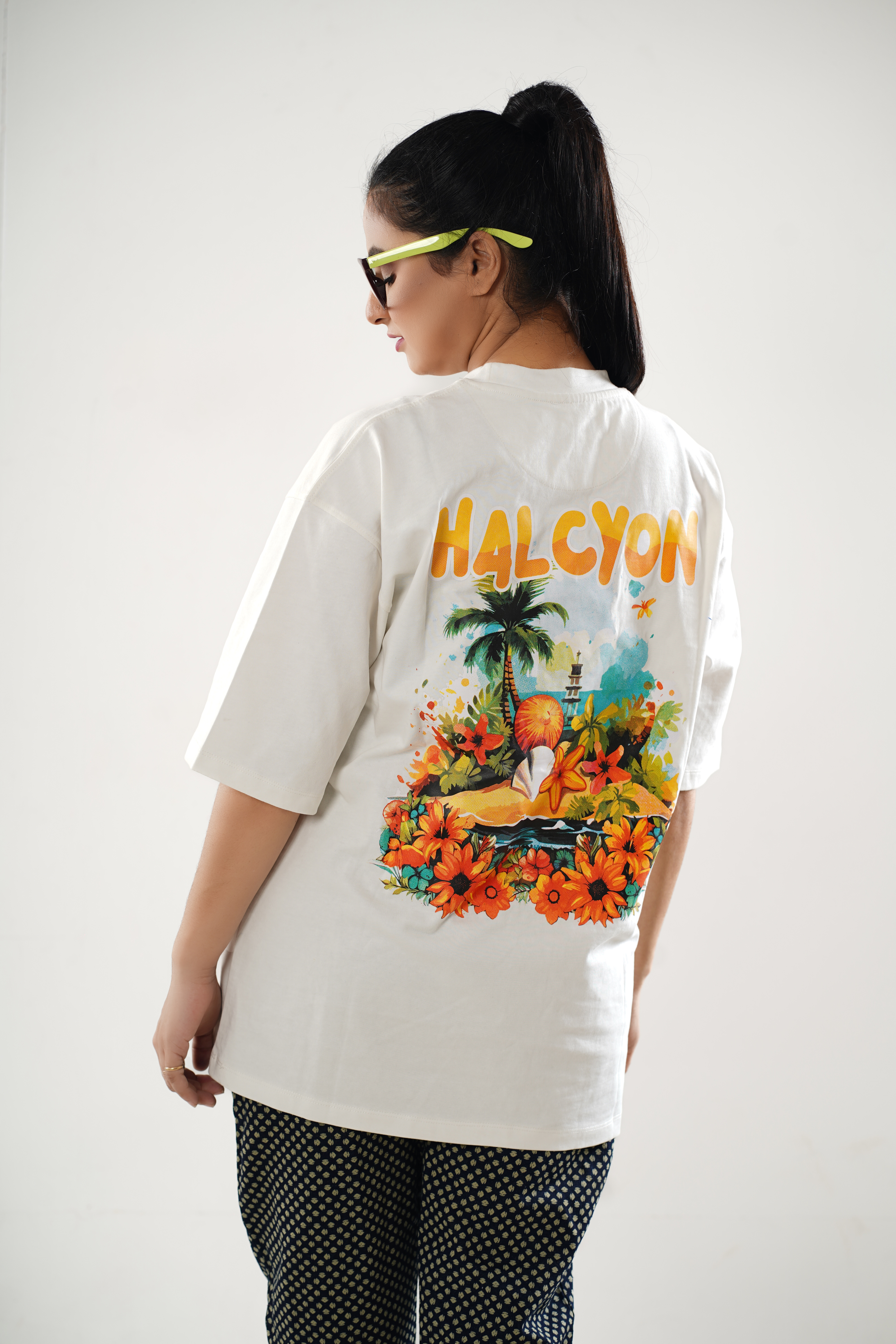 Royal Roses Drop Shoulder T-shirt