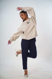 Royal Roses Oversized Hoodie